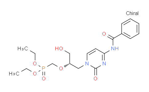 SC125030 | 132336-36-8 | P-[[(1S)-2-[4-(benzoylamino)-2-oxo-1(2H)-pyrimidinyl]-1-(hydroxymethyl)ethoxy]methyl]phosphonic acid diethyl ester