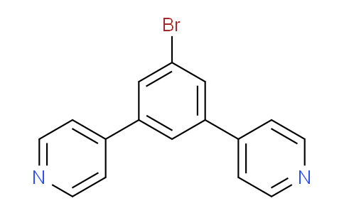 4-(3-Bromo-5-(pyridin-4-YL)phenyl)pyridine