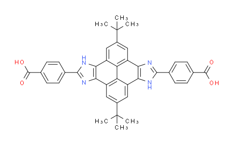 Benzoic acid, 4,4'-[2,8-bis(1,1-dimethylethyl)-4,10-dihydropyreno[4,5-D:9,10-D']diimidazole-5,11-diyl]bis-