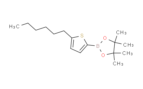 2-(5-Hexyl-2-thienyl)-4,4,5,5-tetramethyl-1,3,2-dioxaborolane