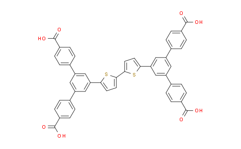 SC125221 | 1227780-71-3 | [1,1':3',1''-Terphenyl]-4,4''-dicarboxylic acid, 5',5''''-[2,2'-bithiophene]-5,5'-diylbis-