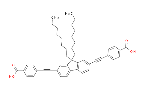 SC125227 | 1313187-39-1 | Benzoic acid, 4,4'-[(9,9-dioctyl-9H-fluorene-2,7-diyl)DI-2,1-ethynediyl]bis-