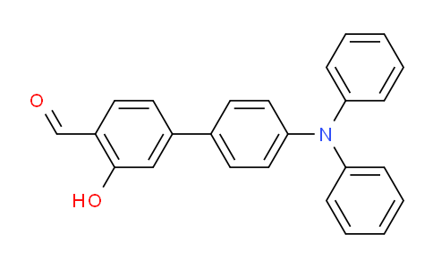 [1,1'-Biphenyl]-4-carboxaldehyde, 4'-(diphenylamino)-3-hydroxy-