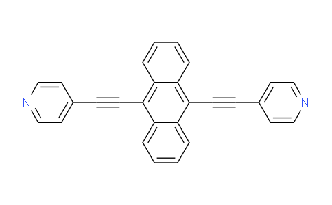 SC125371 | 596130-35-7 | 9,10-双(吡啶-4-基乙炔基)蒽