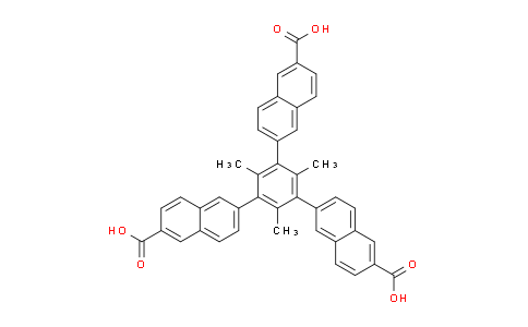 6,6',6''-(2,4,6-trimethylbenzene-1,3,5-triyl)tris(2-naphthoic acid)