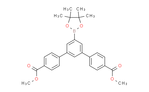 Dimethyl 5'-(4,4,5,5-tetramethyl-1,3,2-dioxaborolan-2-YL)-[1,1':3',1''-terphenyl]-4,4''-dicarboxylate