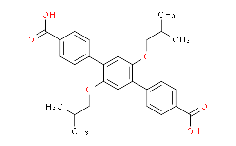 2',5'-Diisobutoxy-[1,1':4',1''-terphenyl]-4,4''-dicarboxylic acid