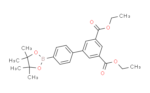 [1,1'-Biphenyl]-3,5-dicarboxylic acid, 4'-(4,4,5,5-tetramethyl-1,3,2-dioxaborolan-2-YL)-, 3,5-diethyl ester