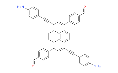 SC125461 | 2375652-85-8 | 4,4' -(3,8-双((4-氨基苯基)乙炔基)芘-1,6-二基)二苯甲醛