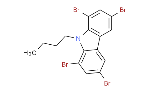 1,3,6,8-Tetrabromo-9-butyl-9H-carbazole