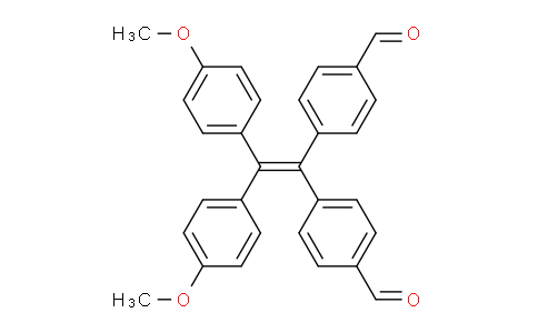 SC125491 | 2165348-28-5 | Benzaldehyde, 4,4'-[2,2-bis(4-methoxyphenyl)ethenylidene]bis-
