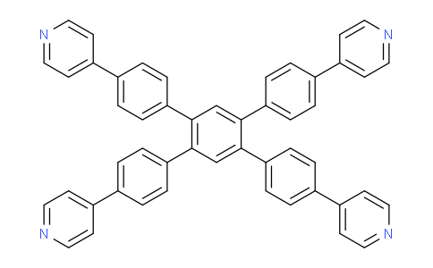 Pyridine, 4,4'-[4',5'-bis[4-(4-pyridinyl)phenyl][1,1':2',1''-terphenyl]-4,4''-diyl]bis-