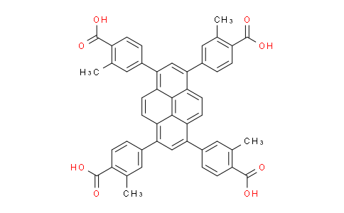SC125528 | 2682204-05-1 | 4,4',4'',4'''-(Pyrene-1,3,6,8-tetrayl)tetrakis(2-methylbenzoic acid)