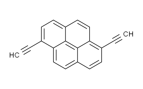 Pyrene, 1,6-diethynyl-