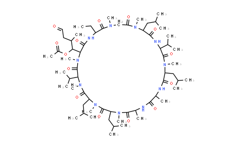 6-[(3R,4R)-3-(Acetyloxy)-N,4-dimethyl-6-oxo-L-norleucine] Cyclosporin A