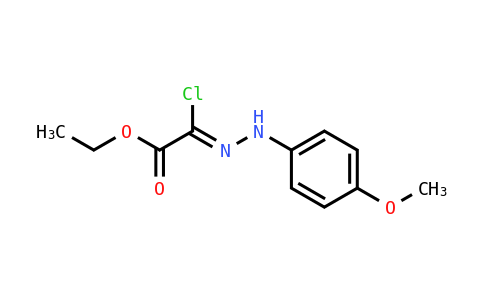 (Z)-Ethyl 2-chloro-2-(2-(4-methoxyphenyl)hydrazono)acetate