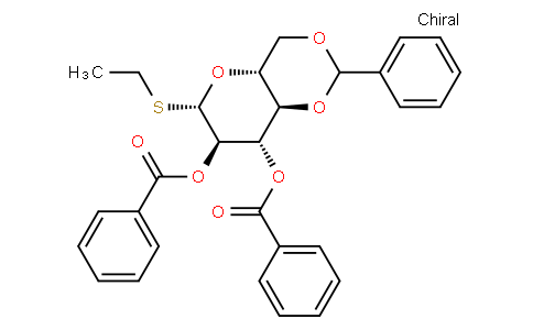 Ethyl 2,3-di-O-benzoyl-4,6-O-benzylidene-1-thio-β-D-glucopyranoside