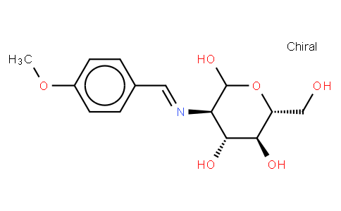 2-(4-Methoxybenzylidene)imino-2-deoxy-D-glucopyranose