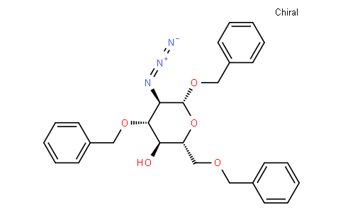 苄基 2-叠氮基-3,6-二-O-苄基-2-脱氧-β-D-吡喃葡萄糖苷