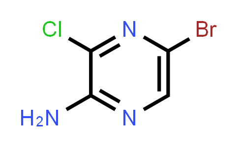 2-AMINO-5-BROMO-3-CHLOROPYRAZINE