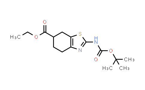 2-tert-ButoxycarbonylaMino-4,5,6,7-tetrahydro-benzothiazole-6-carboxylic acid ethyl ester