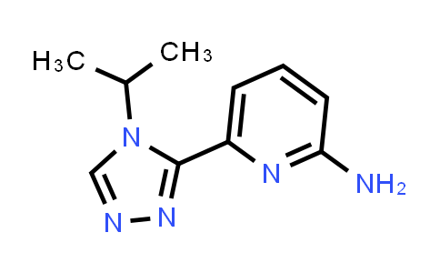 6-(4-isopropyl-4H-1,2,4-triazol-3-yl)pyridin-2-amine