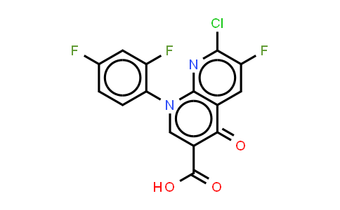 二氟苯基萘啶羧酸:托氟沙星母核-1