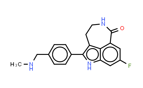 8-FLUOR-2-{4-[(METHYLAMINO)METHYL]FENYL}-1,3,4,5-TETRAHYDRO-6HAZEPINO[5,4,3-CD]INDOOL-6-ON