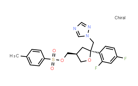 ((3S,5R)-5-((1H-1,2,4-triazol-1-yl)methyl)-5-(2,4-difluorophenyl)tetrahydrofuran-3-yl)methyl 4-methylbenzenesulfonate