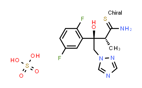 (2R,3R)-3-(2,5-Difluorophenyl)-3-hydroxy-2-methyl-4-(1H-1,2,4-triazol-1-yl)thiobutyramide sulfate