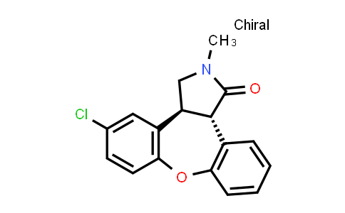 (3AR,12BR)-REL-5-氯-2,3,3A,12B-四氢-2-甲基-1H-二苯并[2,3:6,7]氧杂卓并[4,5-C]吡咯-1-酮