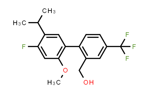 4'-氟-2'-甲氧基-5'-异丙基-4-三氟甲基-1,1'-联苯-2-甲醇