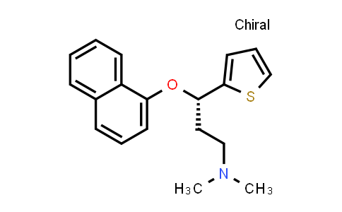 (S)-N,N-dimethyl-3-(naphthalen-1-yloxy)-3-(thiophen-2-yl)propan-1-amine