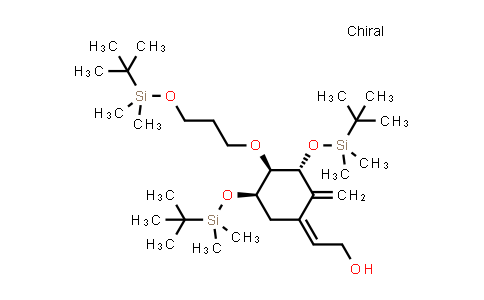 (Z)-2-((3R,4R,5R)-3,5-bis((tert-butyldimethylsilyl)oxy)-4-(3-((tert-butyldimethylsilyl)oxy)propoxy)-2-methylenecyclohexylidene)ethanol