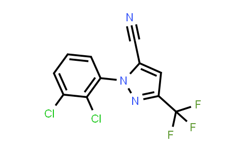 1-(2,3-Dichlorophenyl)-3-(trifluoromethyl)-1H-pyrazole-5-carbonitrile