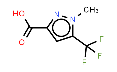 1-methyl-5-(trifluoromethyl)-1H-pyrazole-3-carboxylic acid(SALTDATA: FREE)