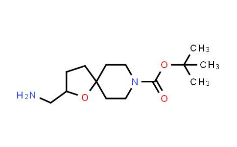 1-Oxa-8-azaspiro[4.5]decane-8-carboxylic acid, 2-(aminomethyl)-, 1,1-dimethylethyl ester