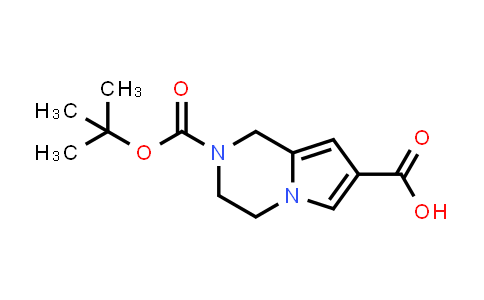 2-[(tert-butoxy)carbonyl]-1H,2H,3H,4H-pyrrolo[1,2-a]pyrazine-7-carboxylic acid