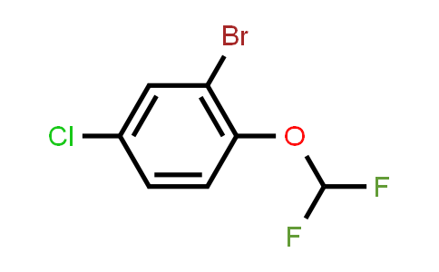 2-bromo-4-chloro-1-(difluoromethoxy)benzene