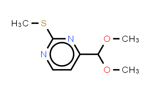 4-(二甲氧甲基)-2-甲硫基嘧啶