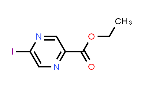 2-Pyrazinecarboxylic acid, 5-iodo-, ethyl ester