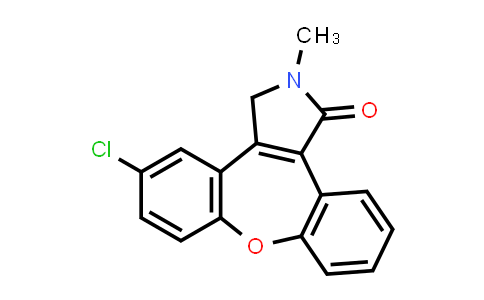5-氯-2-甲基-2,3-二氢二苯并[2,3:6,7]氧杂卓并[4,5-C]吡咯-(2H)-酮