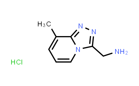 8-methyl-1,2,4-Triazolo[4,3-a]pyridine-3-methanamine hydrochloride