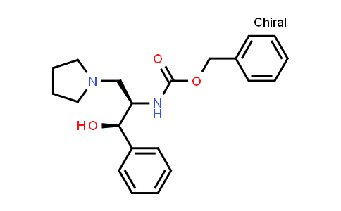 Benzyl [(1R,2R)-1-Hydroxy-1-phenyl-3-(1-pyrrolidinyl)-2-propanyl]carbamate