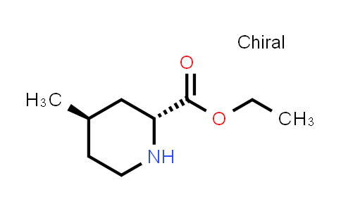 Ethyl (2R,4R)-4-methyl-2-piperidinecarboxylate