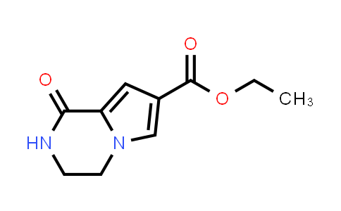 ethyl 1-oxo-1H,2H,3H,4H-pyrrolo[1,2-a]pyrazine-7-carboxylate
