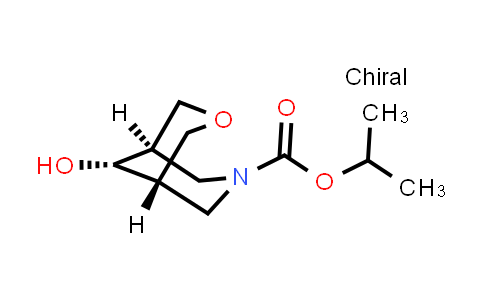 isopropyl 9-anti-hydroxy-3-oxa-7-azabicyclo[3.3.1]nonane-7-carboxylate