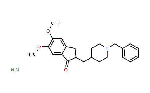 2,3-Dihydro-5,6-dimethoxy-2-[[1-(phenylmethyl)-4-piperidinyl]methyl]-1H-inden-1-one hydrochloride