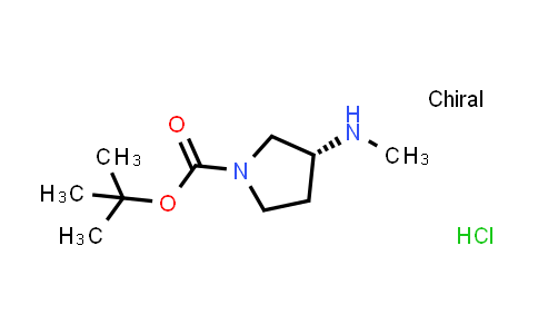 1-Pyrrolidinecarboxylicacid,3-(methylamino)-,1,1-dimethylethylester,(R)-(9CI)