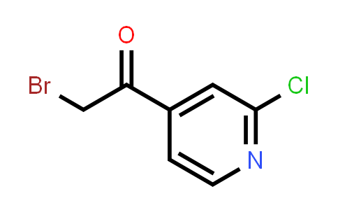 2-Bromo-1-(2-chloropyridin-4-yl)ethanone